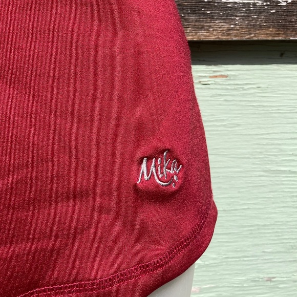 Braided Strap Athletic Tank Top Mika Cranberry Red - Picture 9 of 11